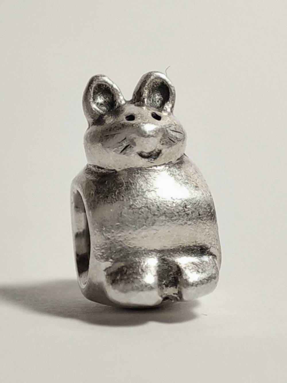 Authentic Pandora Sterling Silver Cat Charm
